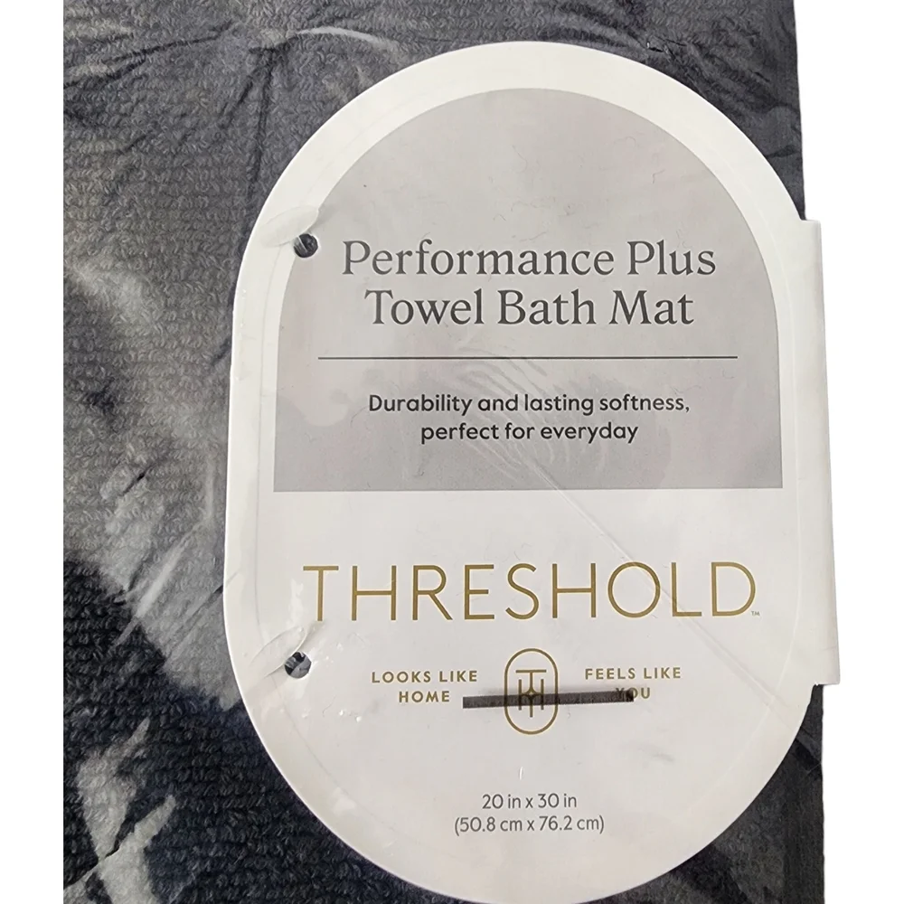Performance Plus Black Bath Mat